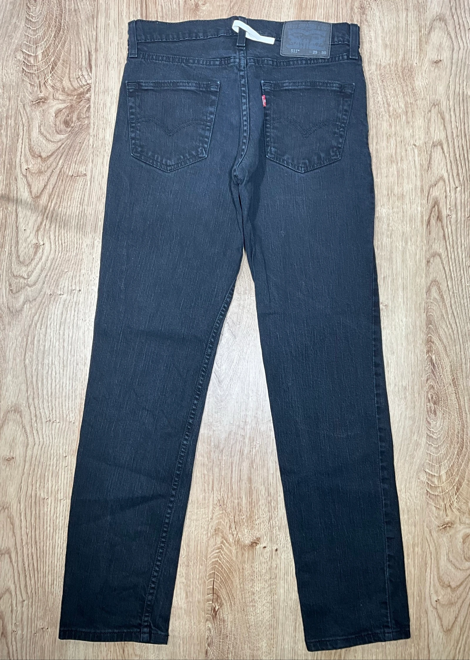 Jean Levi's 511 Slim W29 L30 Denim Noir Délavé lvh 257 – photo 6